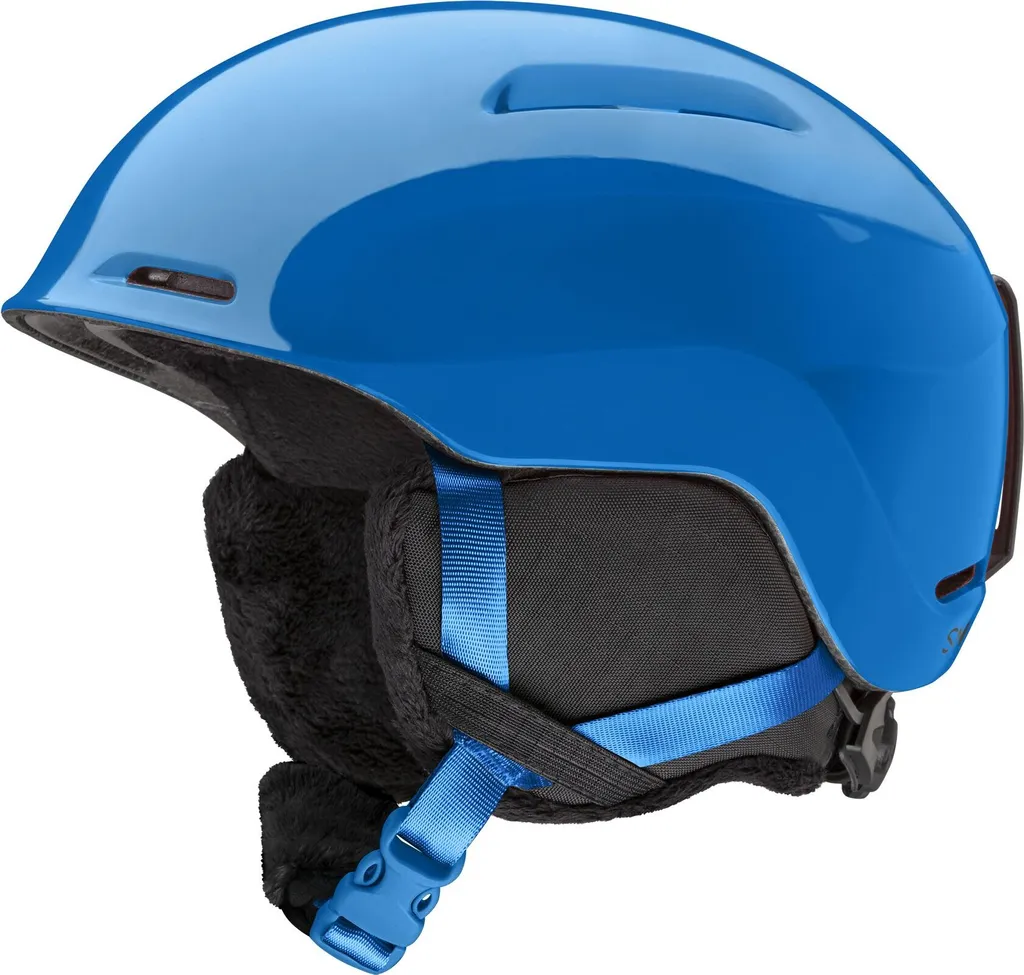 Casque de snowboard pour enfants ajustable Smith Glide bleu cobalt