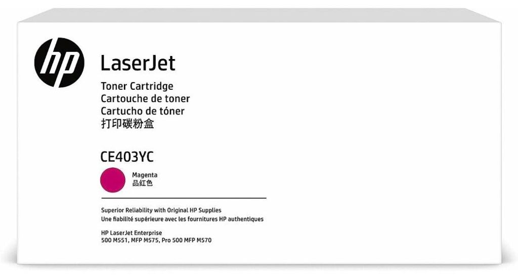 HP 507Y Mgn Opt Contr LJ Toner Crtg - 6000 Seiten - Magenta Produktbild 