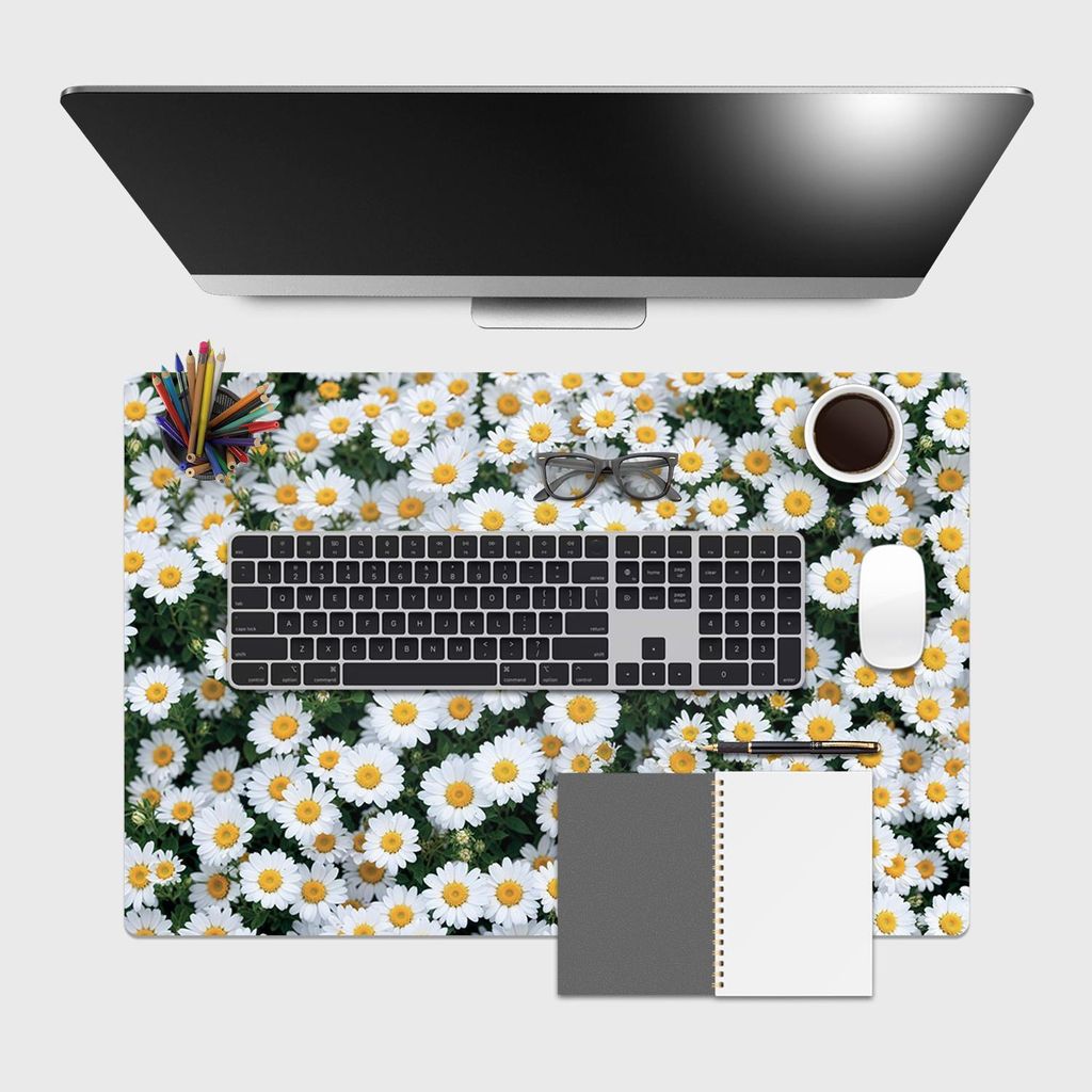 Giallobus - Natur - 60L x 40B cm - Vinile - 47 - Daisies