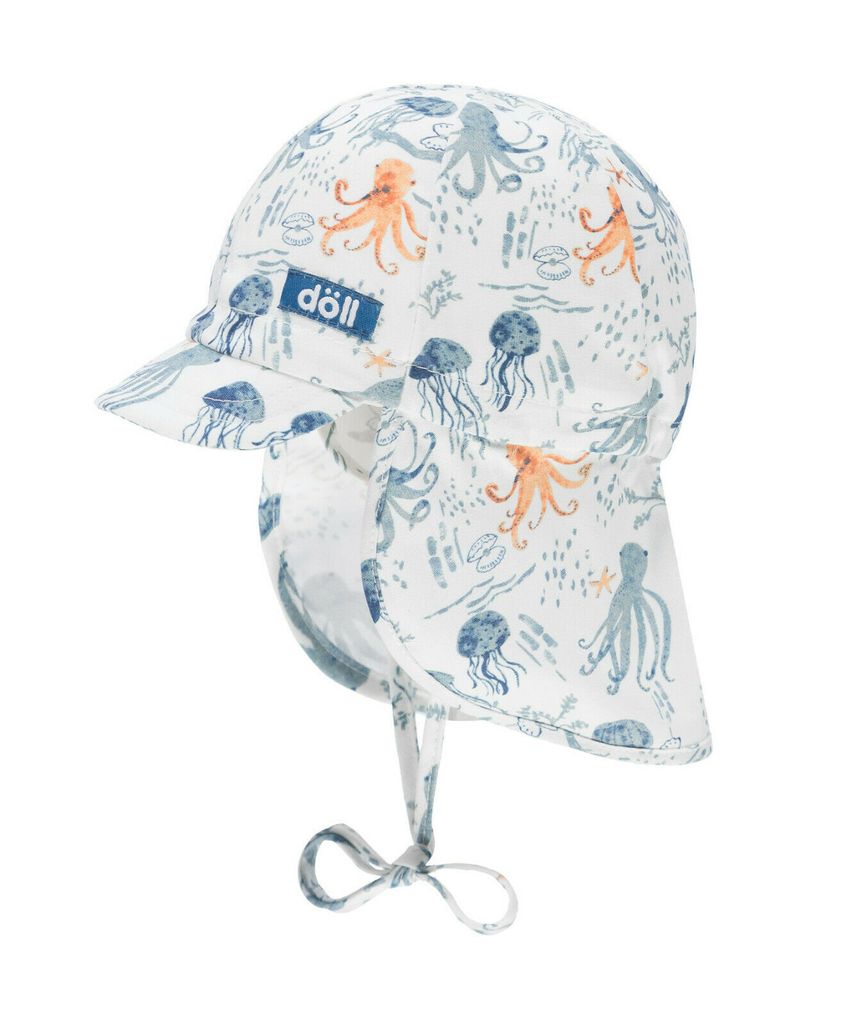 Döll Oktopus Knotenmütze mit Halstuch