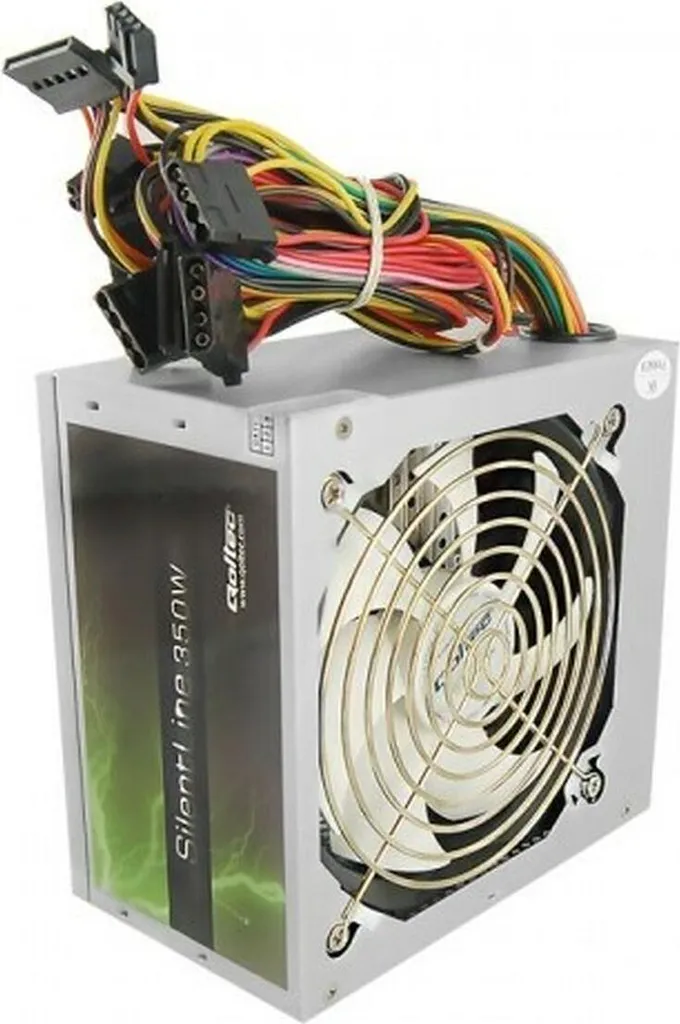 Alimentation ATX 350W Qoltec Anti-Surtension pour PC Stable et Durable