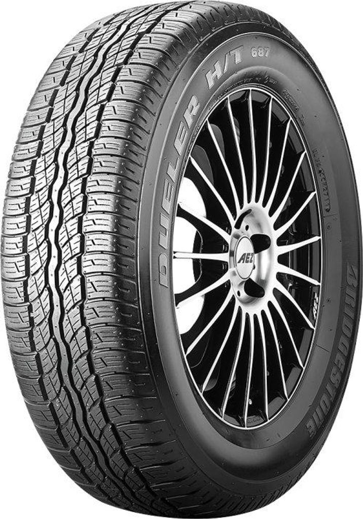 Bridgestone Sommerreifen motorcycle-tyres Dueler H/T 687 ( 235/55 R18 100H )