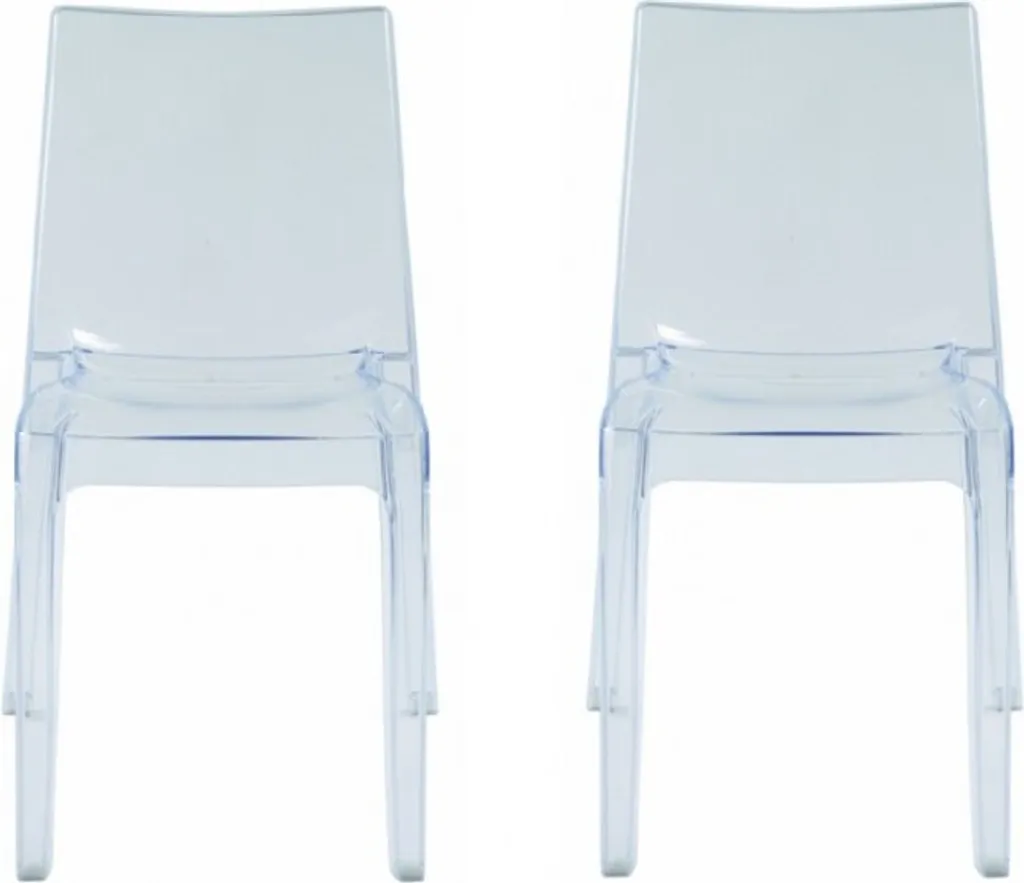 Chaise transparente anti-rayures Grand Soleil pour cuisine et salon