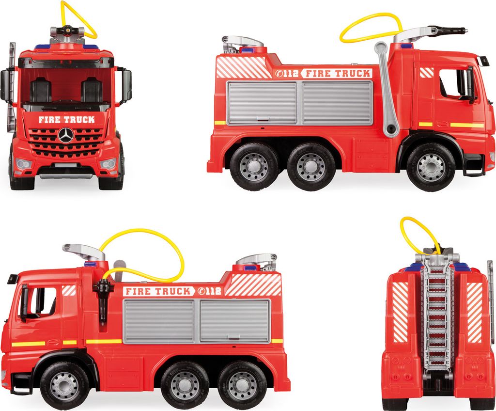 Lena GIGA TRUCKS Ride-on Fire truck Arocs, Hasičské auto, 3 Obrázok produktu 