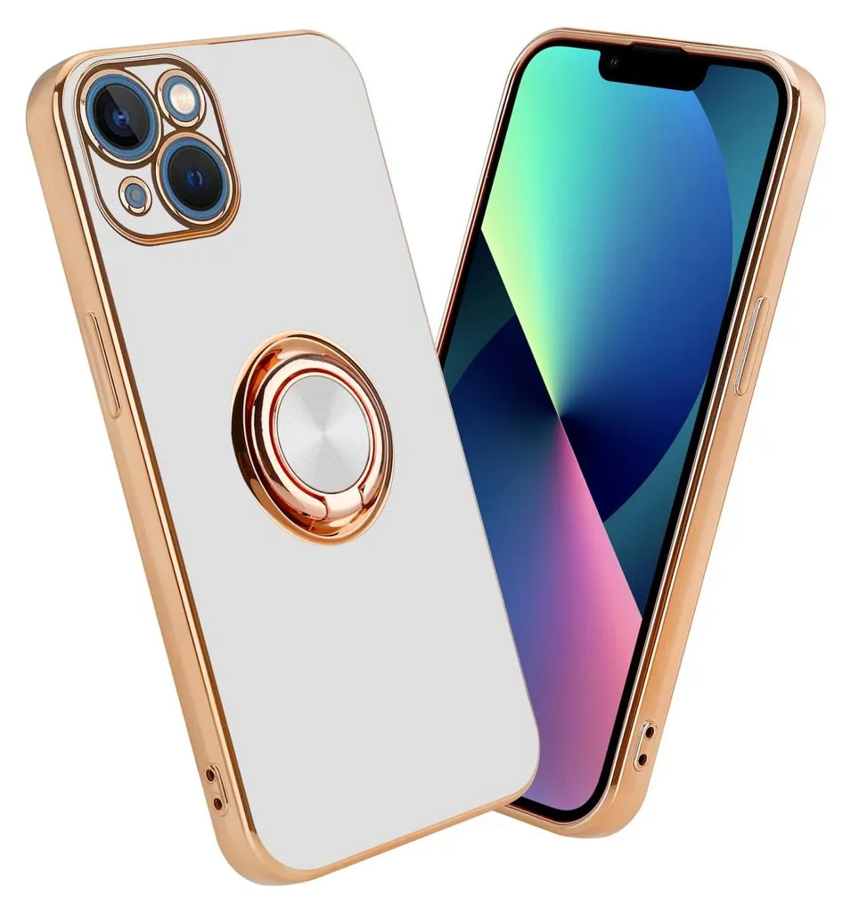 Custodia Cadorabo iPhone 13 Mini Bianca: Un Abito su Misura Protettivo