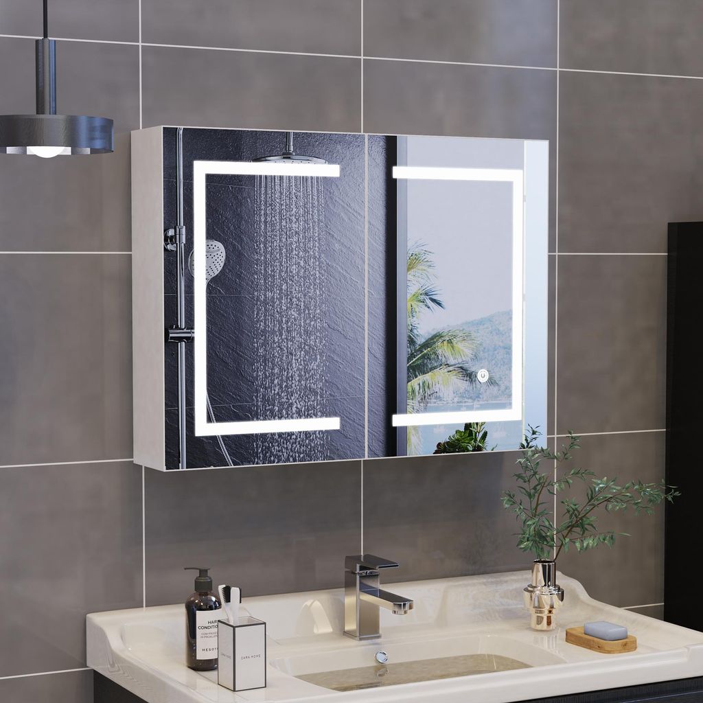 Armadietto a specchio per il bagno UnboxG, con Immagine del prodotto 