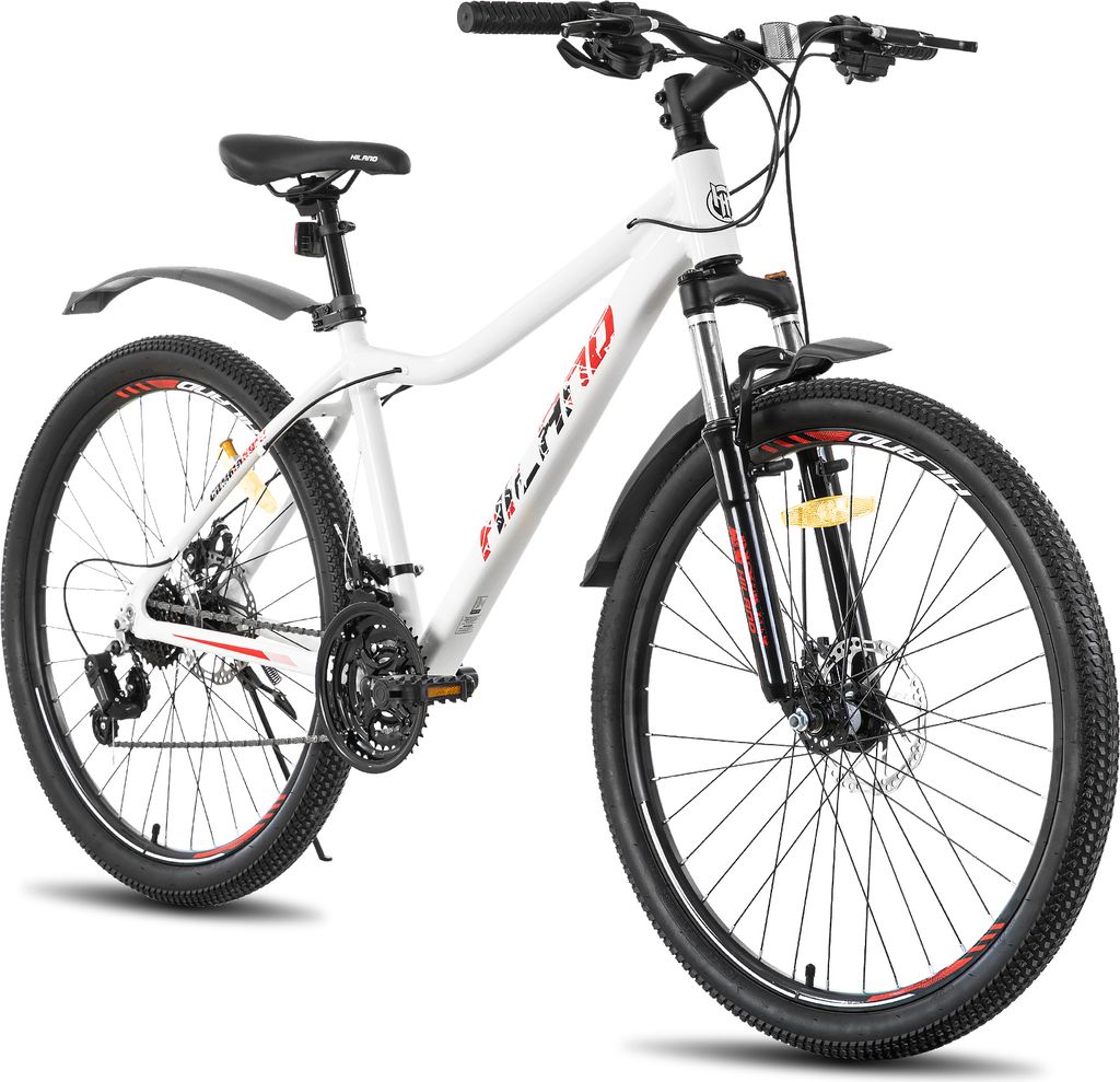 HILAND 26 Zoll Mountainbike Damen mit Lock-Out Federgabel Produktbild 