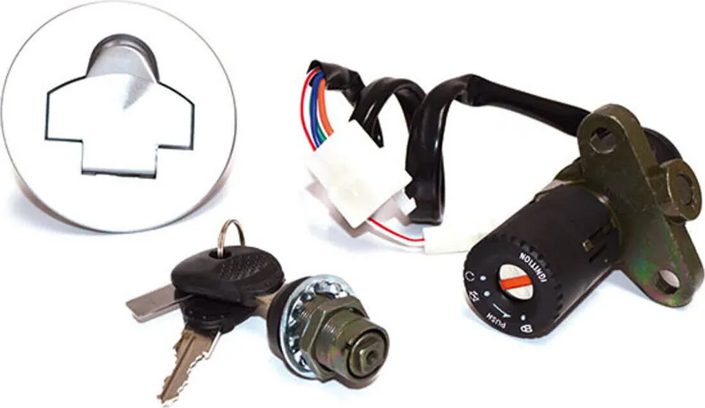 Ensemble de serrures moto pour Aprilia avec contacteur et bouchon essence