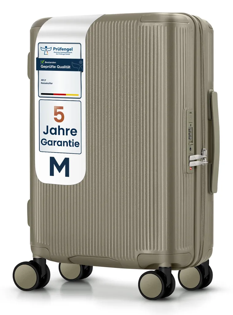 Valise cabine rigide incassable 4FLY M pour protéger vos effets personnels