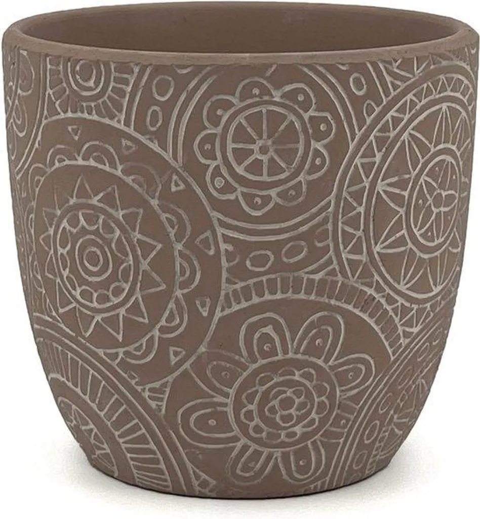 Pot de Fleurs Géant Terre Cuite Résistant au Gel - Diamètre 125 cm