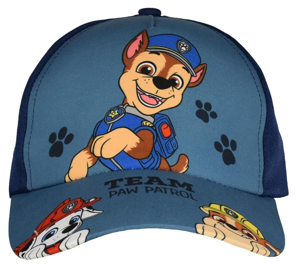 Paw Patrol Kappe für Jungen - Team Kinder Cap Basecap Produktbild 