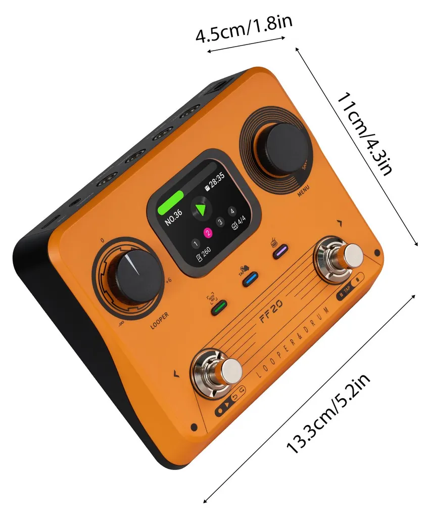 Station de loop pour guitare électrique avec boîte à rythmes intégrée - 14