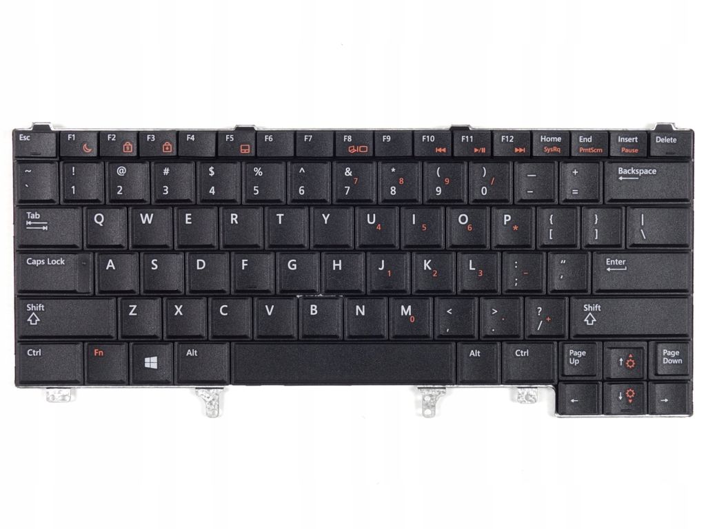 Tradebit Laptop-Tastatur für Dell Latitude E5420 E5430 E6220 E6230 E6320 E6330 E6420 E6430 E6440 US QWERTY Beleuchtet
