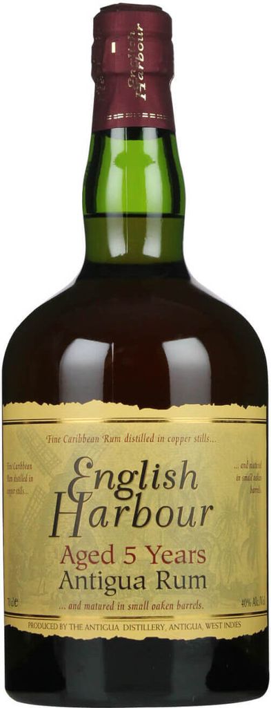 English Harbour 5 Years Old Antigua Rum 40% Vol. 0,7l