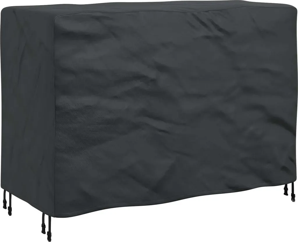 Telo Copri Mobili Giardino 140x70x90cm 210D Oxford Nero Impermeabile