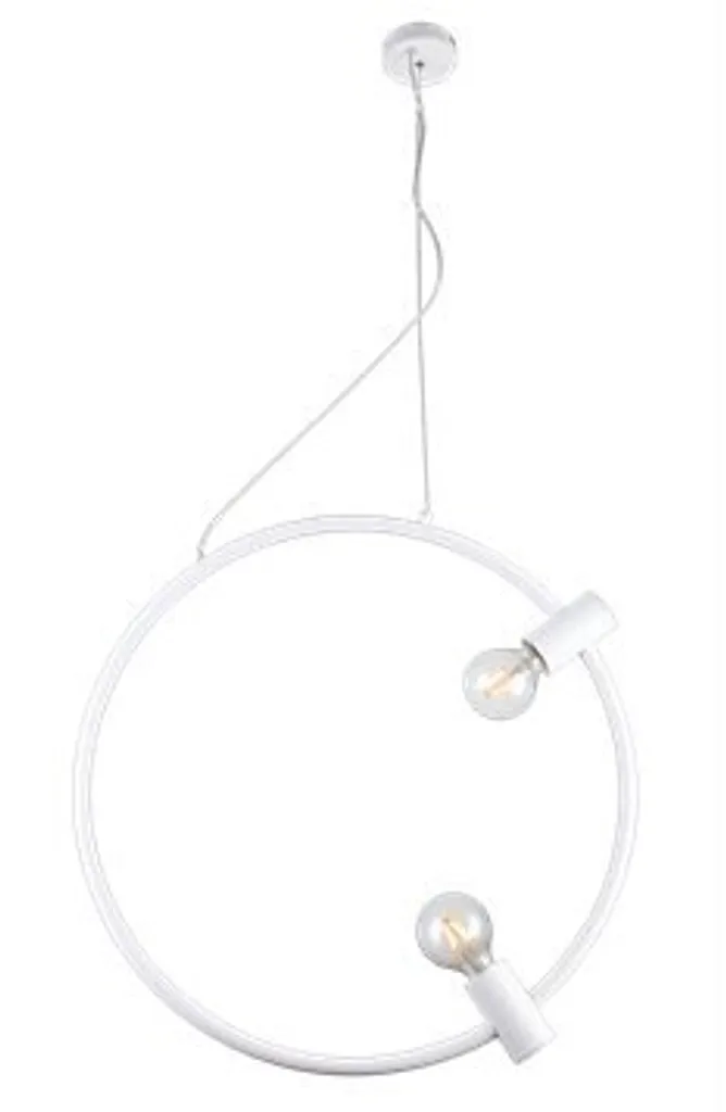 Lampada Orsola Azzardo AZ3354 Bianca: Illuminazione Sospesa Minimalista