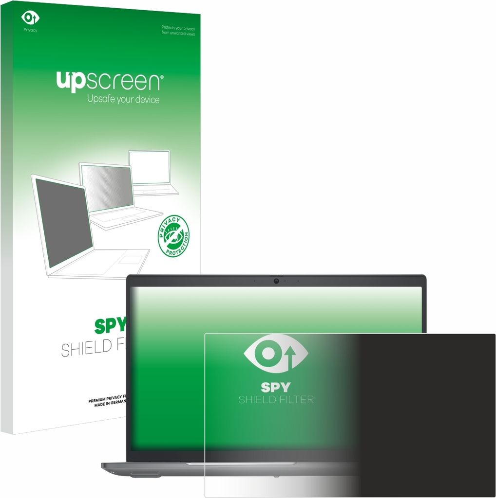 upscreen Blickschutzfilter für Dell Precision 3590 Workstation Anti-Spy Privacy Filter Sichtschutz Blaulicht-Schutz