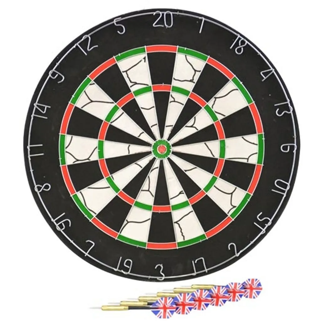 Cible fléchettes robuste Ø45cm double face contre l'ennui à la maison - 13