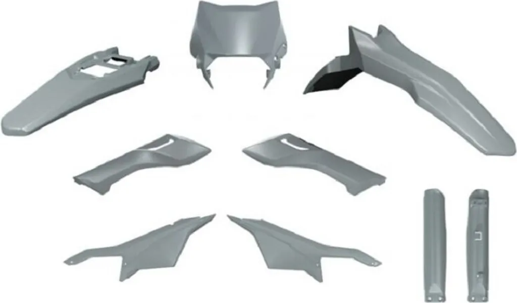 Ricambio Kit Plastiche Rtech 6 Pezzi - Plastica Stampata a Iniezione