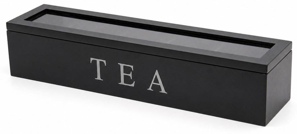 Benza – Boîte à thé avec 6 compartiments – Boîte à thé Image du produit 