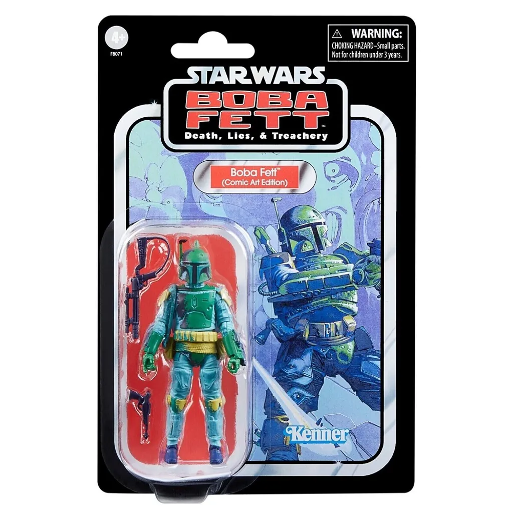 Boba Fett Star Wars Collection Vintage : Figurine Édition Art de BD Rare