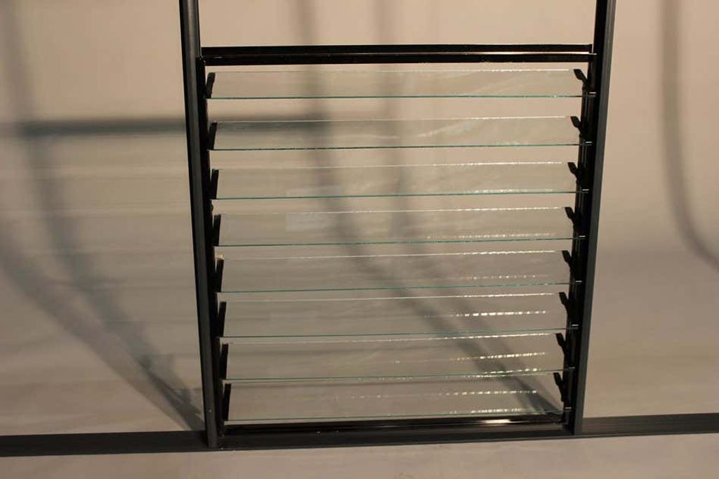 Halls Lamellenlüfter - Qube schwarz
