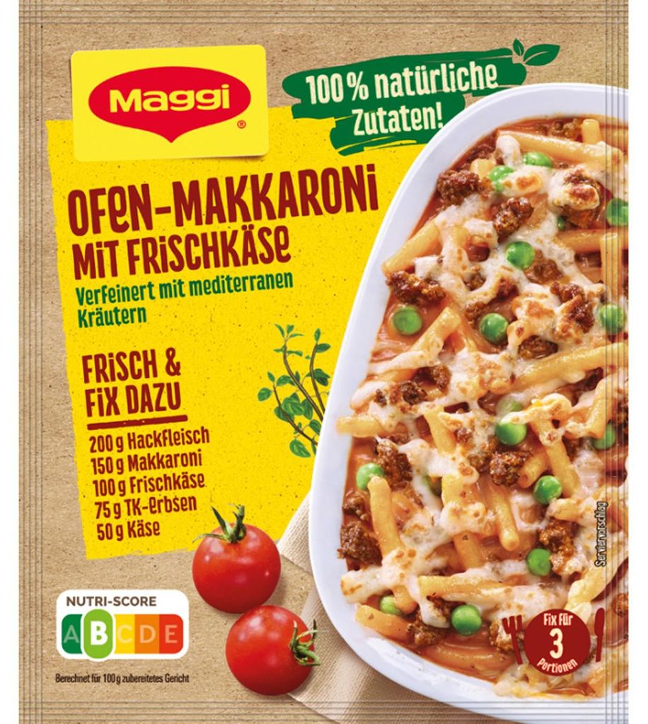 Maggi Fix do makaronu z serkiem śmietankowym i ziołami Zdjęcie produktu 