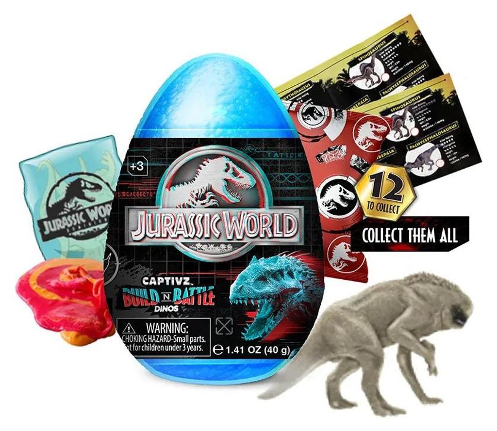 Jurassic World Slime Egg Science Gone Wrong Knetmasse Kinder One Size