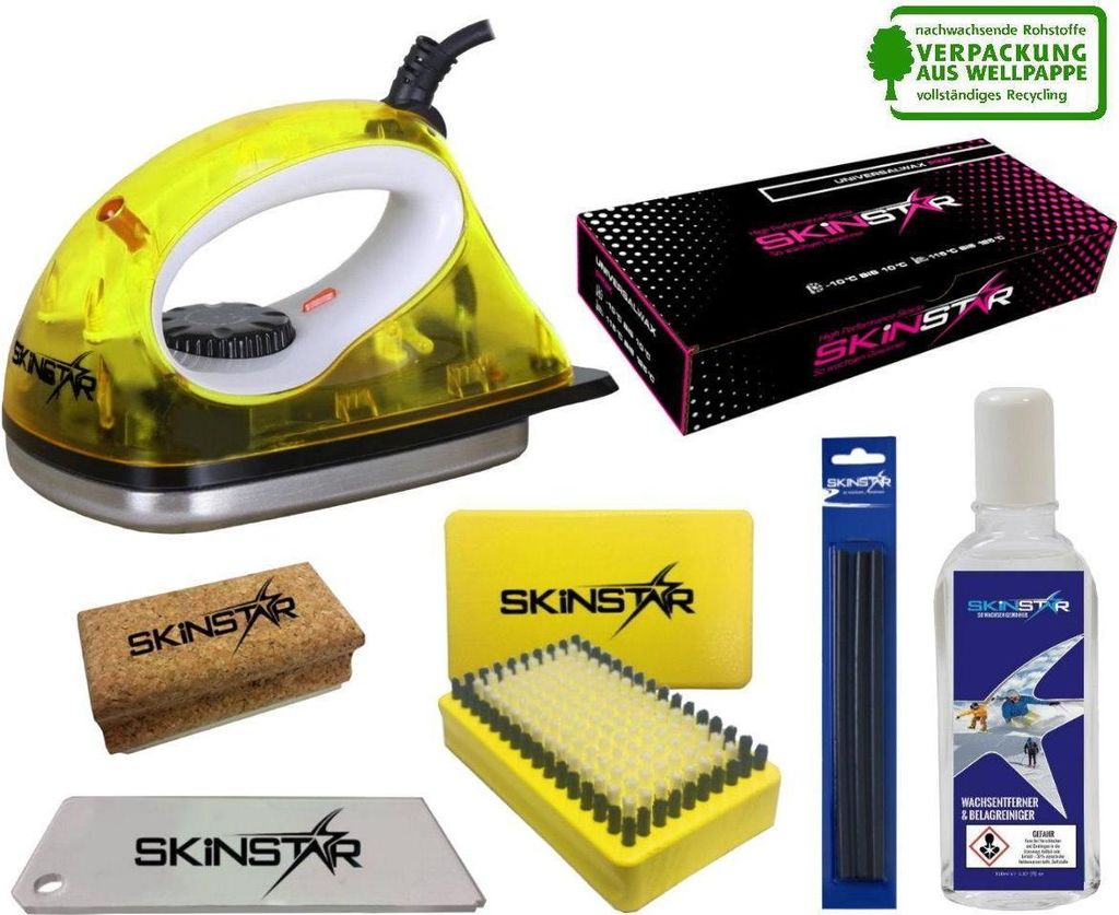 SKINSTAR Startovací sada na voskování lyží ALL IN ONE Obrázek produktu 