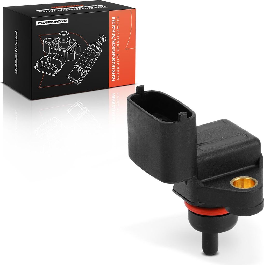 Frankberg 1x Ladedruck Sensor für KIA Rio Schrägheck Shuma II Carens II MPV 1.6L