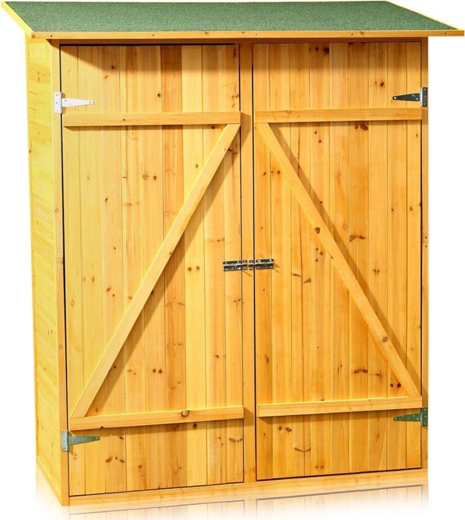 Gartenschrank Geräteschuppen Holzhäuschen Gerätehaus Verschließbar Stauraum Holz