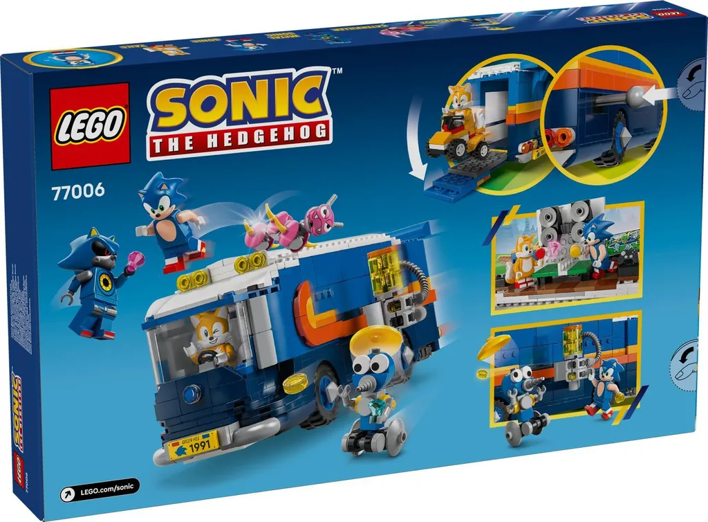 Camion de commandement de Sonic LEGO avec Laboratoire de Combat Mobile - 3