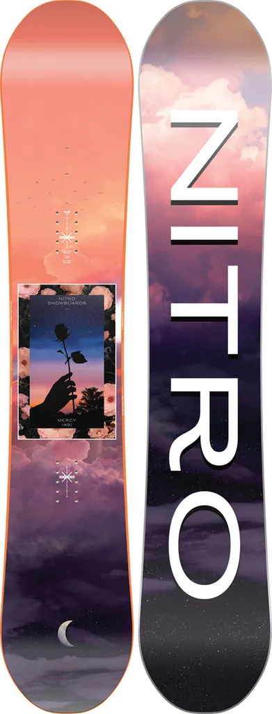 Planche de Snowboard Nitro MERCY 149 - Équipement Freestyle Polyvalent