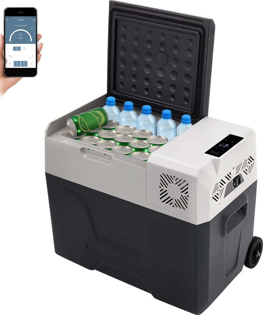 Congélateur Portable 40L 12V 24V : Gardez vos Aliments Frais en Voyage