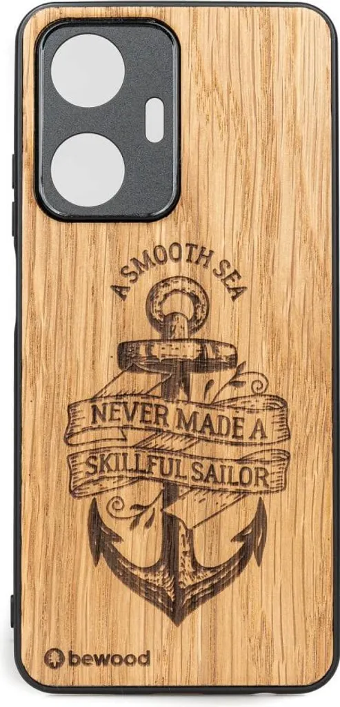 Coque en bois Bewood Realme C55 ANKEREICHE - Protection Artisanale