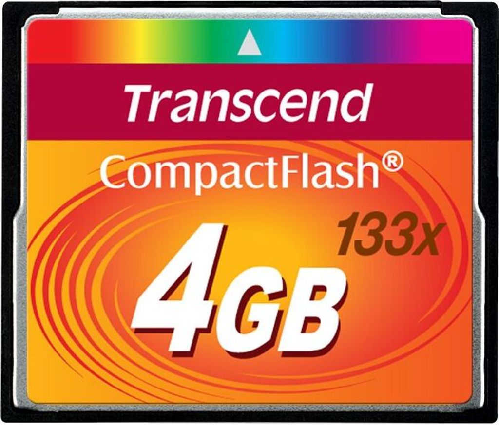 Transcend Compact Flash 4GB 133x Image du produit 