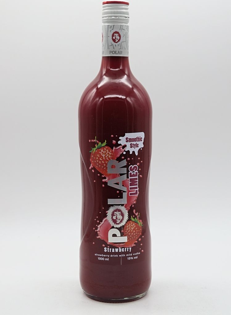 Polar Limes Strawberry Smoothie Style 15% Vol. 1l Image du produit 