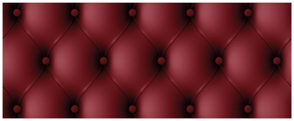 Wallario Wandbild aus Acryl, 200 x 80 cm, freischwebende Optik - Rote Ledertür