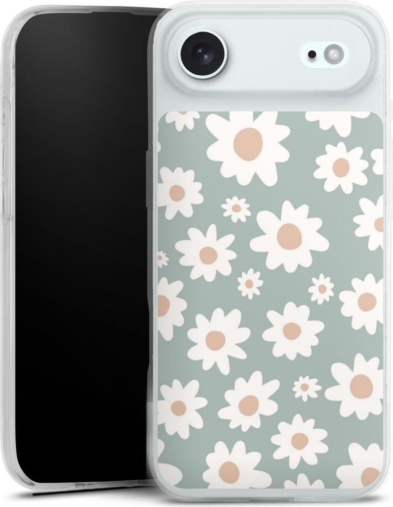 DeinDesign Slim Hülle für Apple iPhone Air Silikon Case Ultra Dünn Handyhülle Blumen Gänseblume Muster