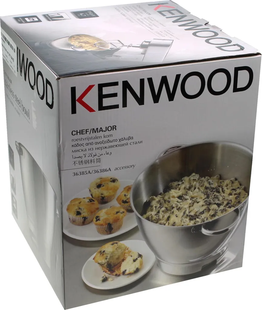 Kenwood 36386 Ciotola per impastare in acciaio inox - 3