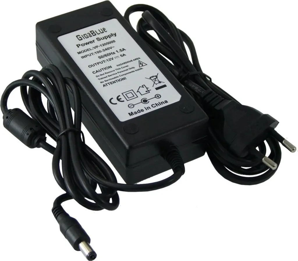 Bloc secteur 12V pour Gigablue 800 SE UE Ultra X1 X2 X3 et Quad Plus