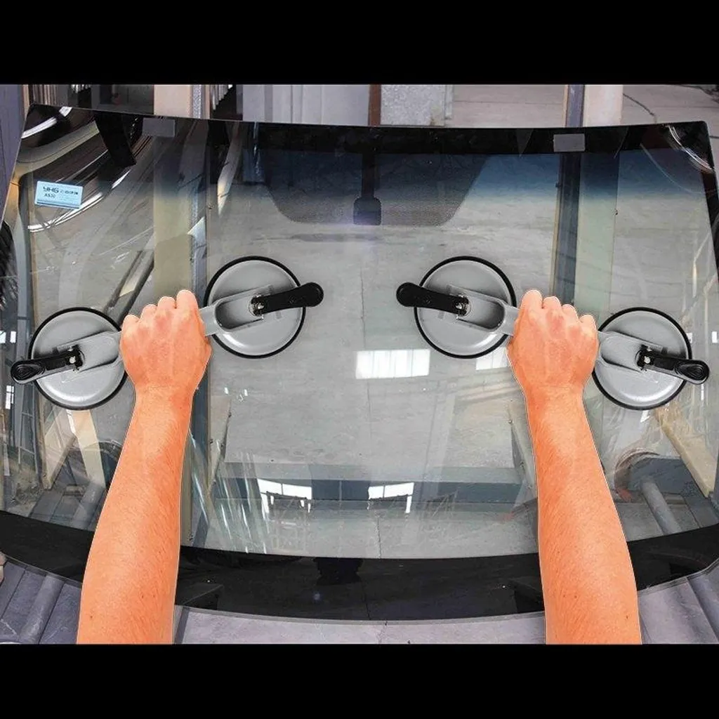 Palonnier à vide pour pose de carrelage et verre en aluminium 2 têtes