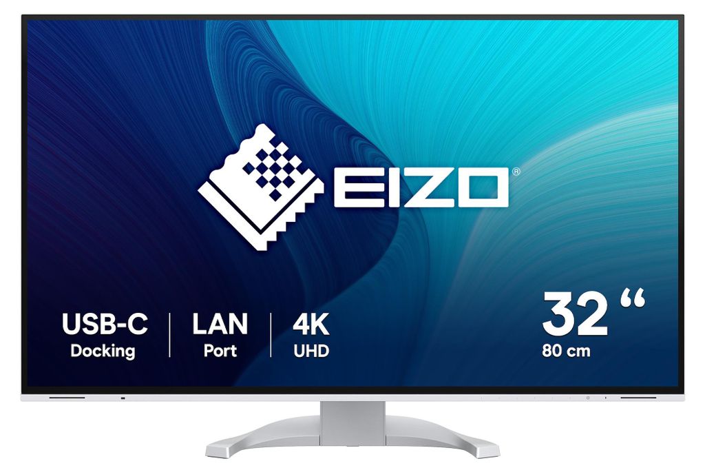 EIZO FlexScan EV3240X-WT, 80 cm (31.5"), 3840 x 2160 Pixel, Produktbild 