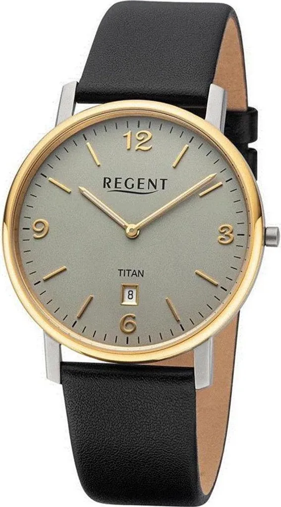 Montre Regent F-1450 Homme Étanche avec Verre Minéral et Mouvement à Quartz