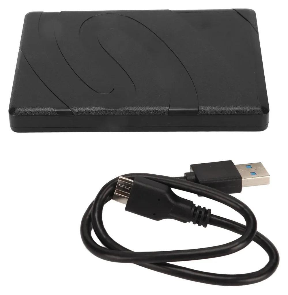 Disque dur externe 1 To USB 3.0 métal ultrafin 5 Gbps compatible Windows