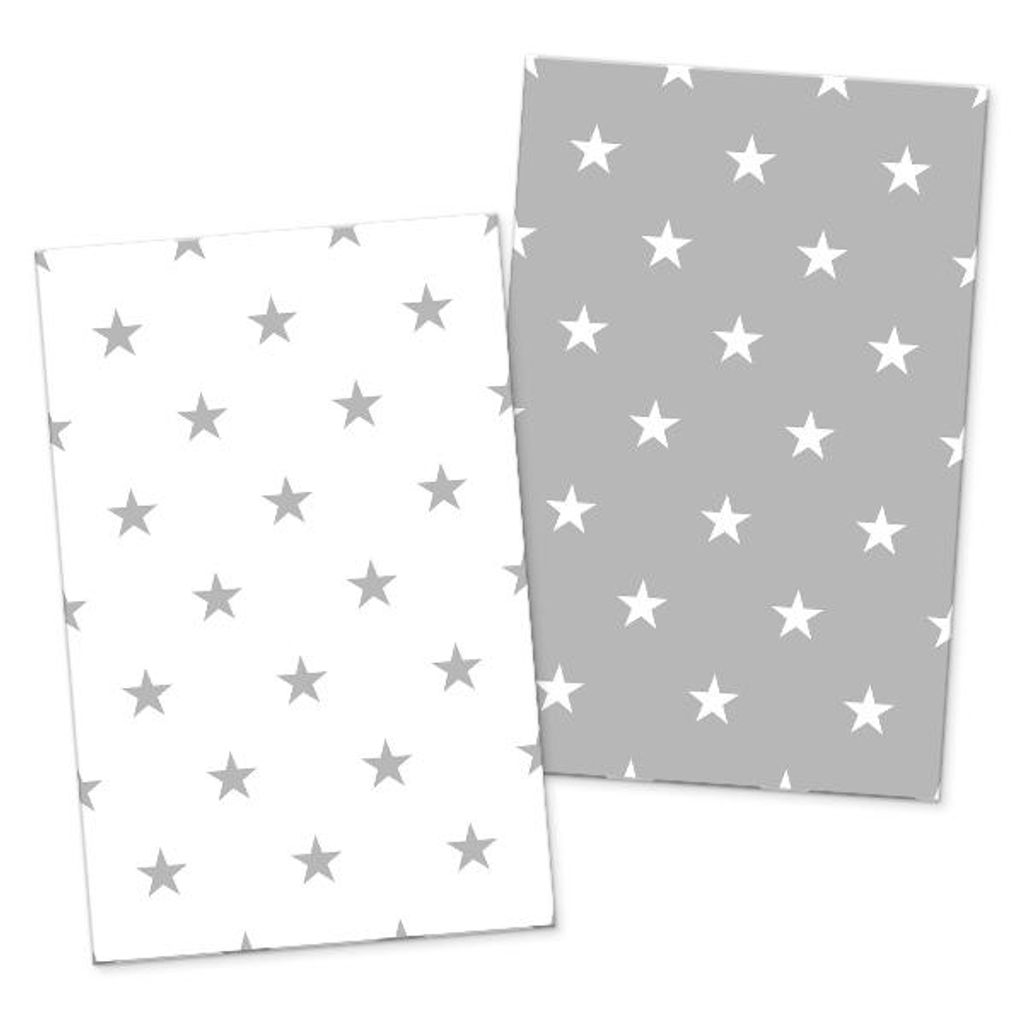 itenga 24x Geschenkkarten Muster Sterne (Visitenkartengröße)