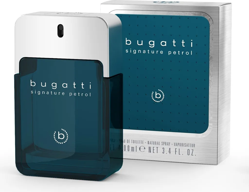 Parfum Bugatti Signature Petrol 100ml : Tenue Longue Durée pour Homme