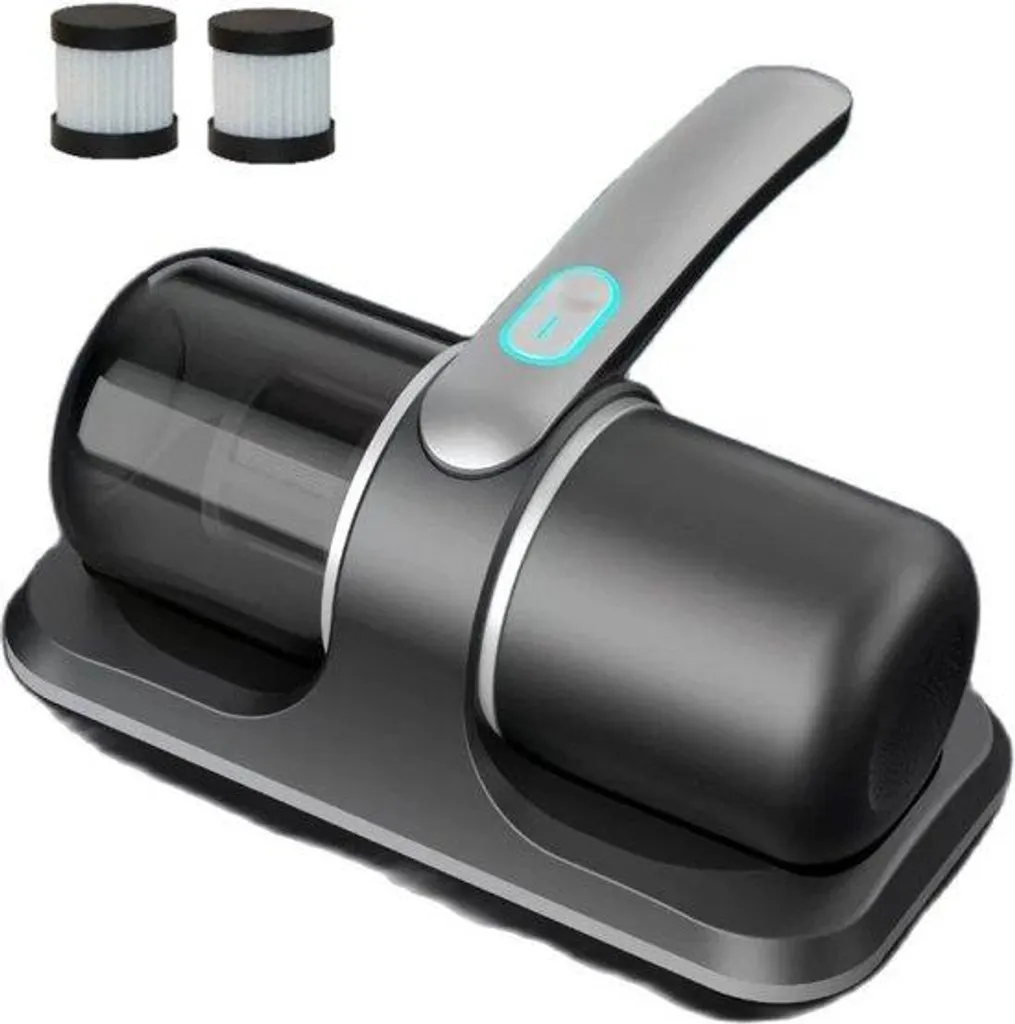 Aspirateur pour matelas UV sans fil gris haute puissance et filtration