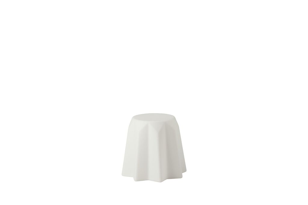 Slide Design Hocker Pandoro - Milky White Farbe: Milky White