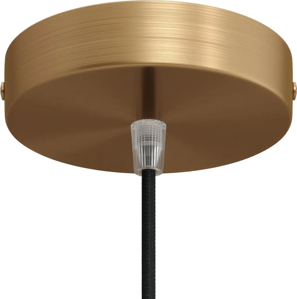 Rosone a Soffitto Bronzo Satinato Ø120mm Kit Completo Creative-Cables